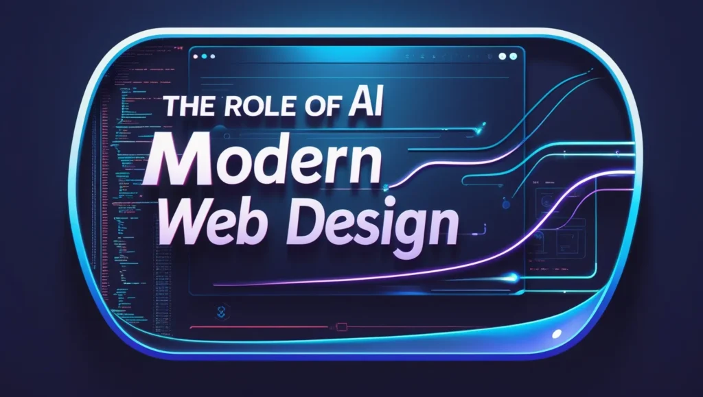 AI enhances efficiency and innovation in web design.
