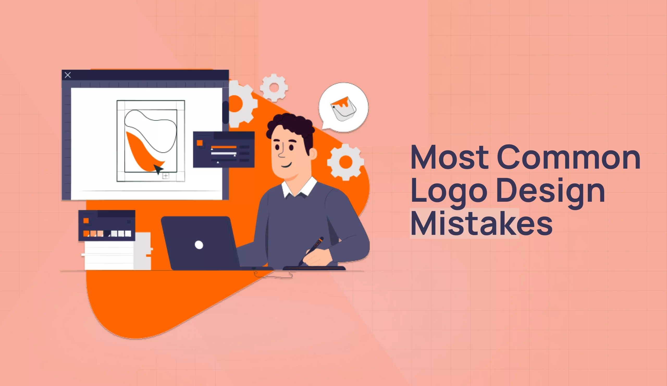 Logo design mistakes and ways to avoid them for a strong brand identity.