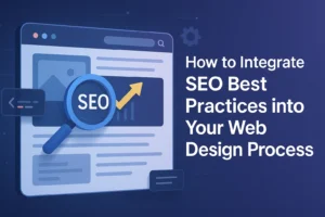 Integrate SEO best practices into your web design process for better search visibility.
