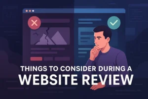 Key Factors to Consider During Your Website Review Process.