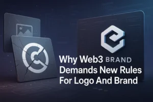 Web3 reshapes branding strategy, redefining modern logo design rules.