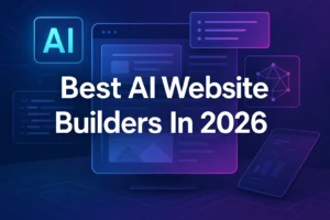 Top tools for creating the best AI website builders in 2026.