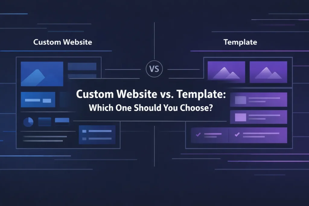 Custom Websites Vs. Templates: Which is better for your brand?