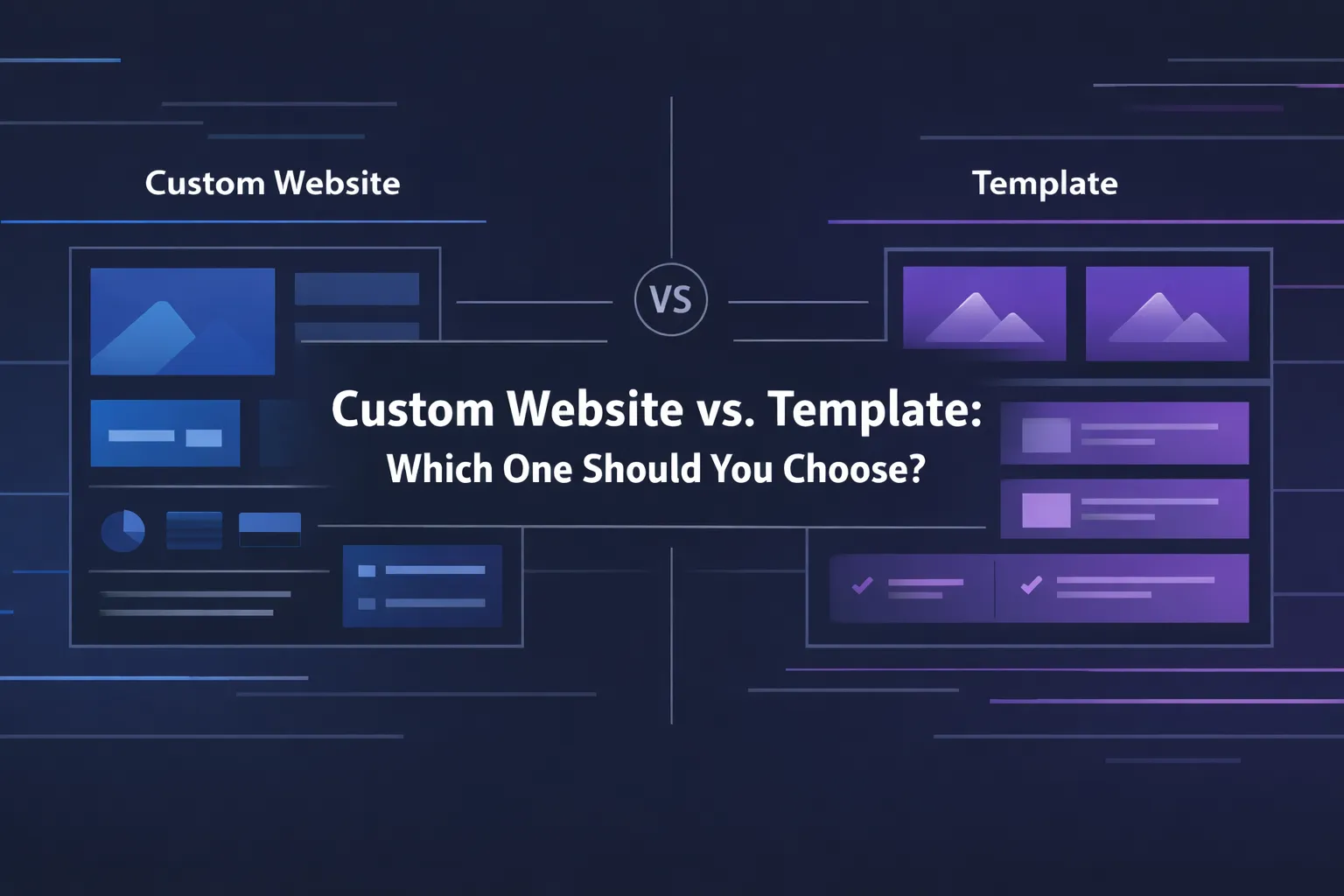 Custom Websites Vs. Templates: Which is better for your brand?