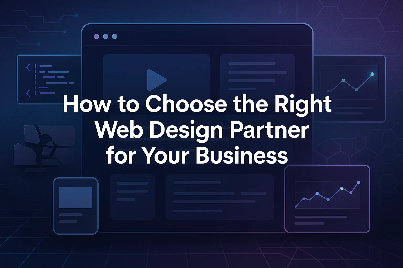 Tips to choose the right web design partner for your business.