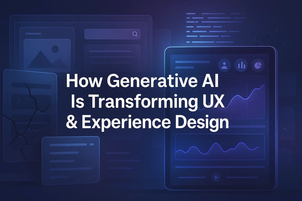 How Generative AI is transforming UX & experience design for innovation.