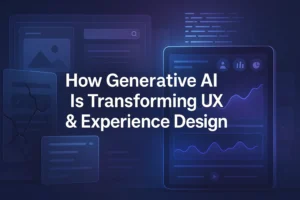 How Generative AI is transforming UX & experience design for innovation.