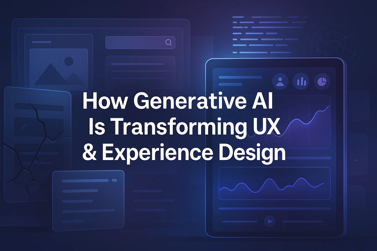 How Generative AI is transforming UX & experience design for innovation.