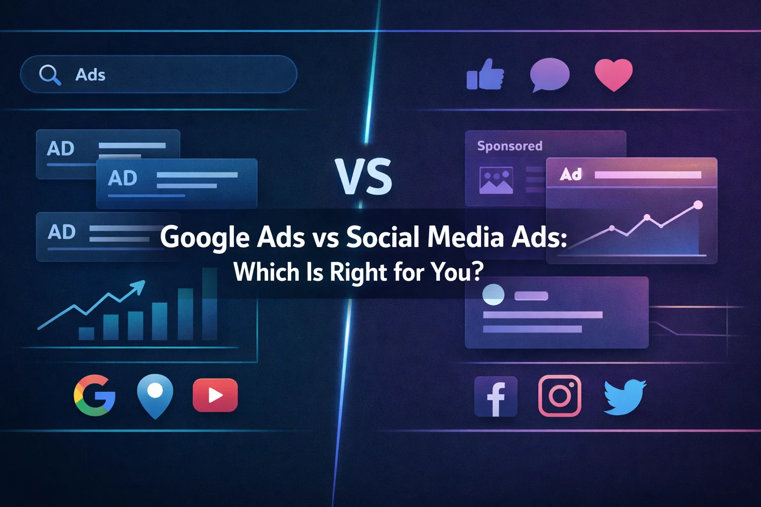 Google Ads vs Social Media Ads: What’s better for your business?