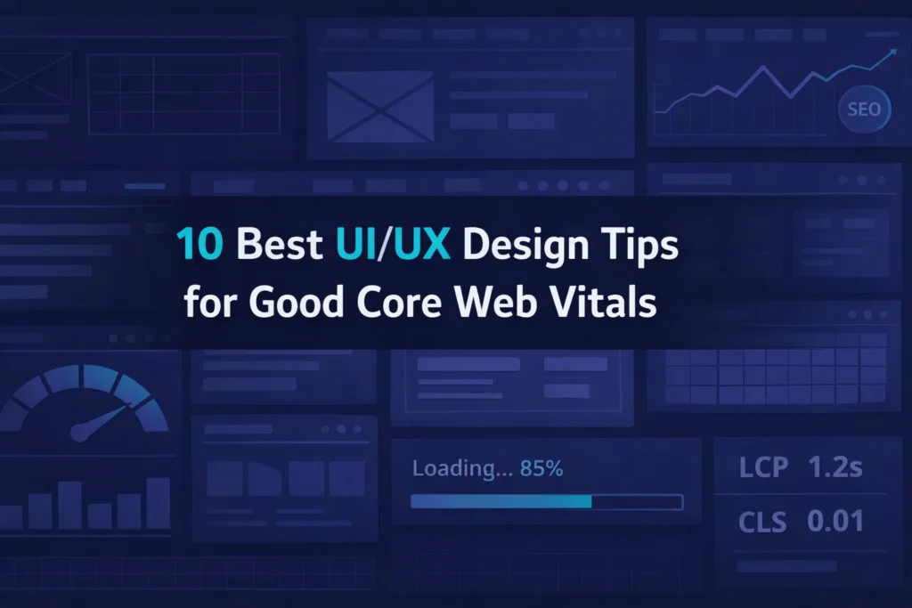 10 essential UI/UX design tips to boost Your Core Web Vitals.