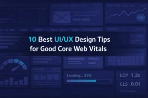 10 essential UI/UX design tips to boost Your Core Web Vitals.