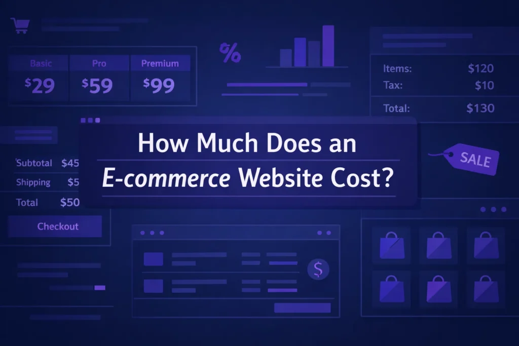 How much should an ecommerce website cost?