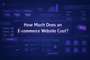 How much should an ecommerce website cost?