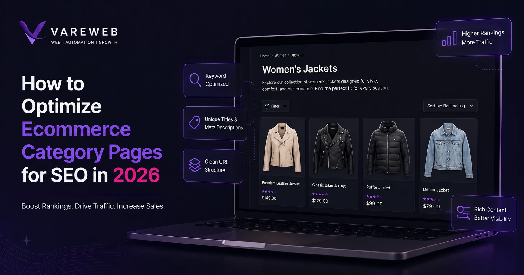 How to Optimize Ecommerce Category Pages for SEO in 2026