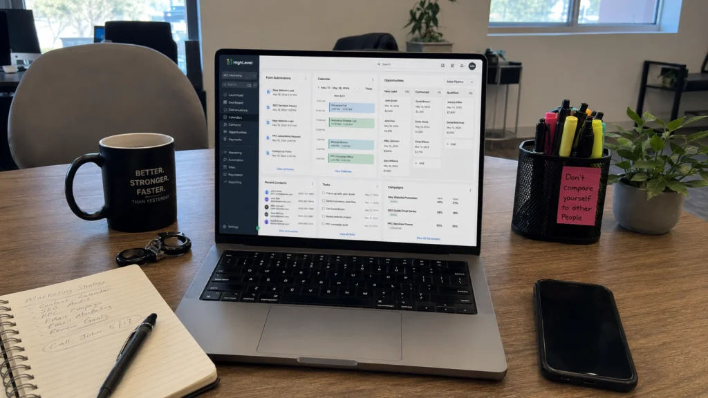 gohighlevel dashboard