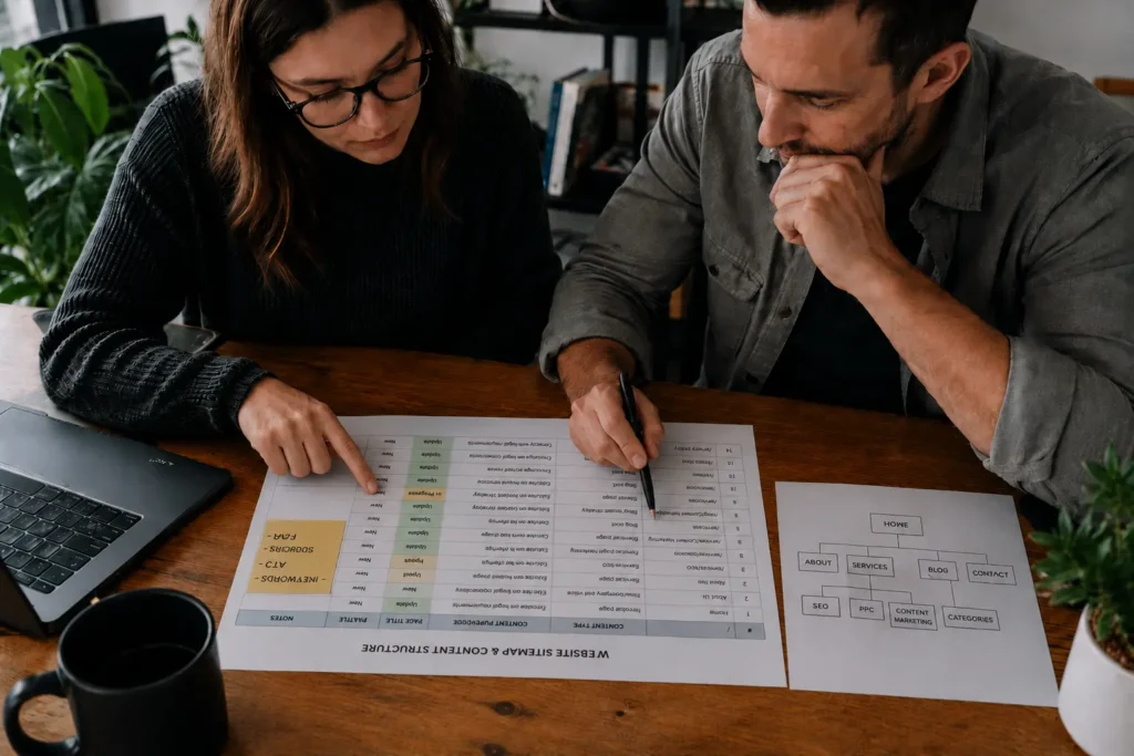 web designer and seo working together